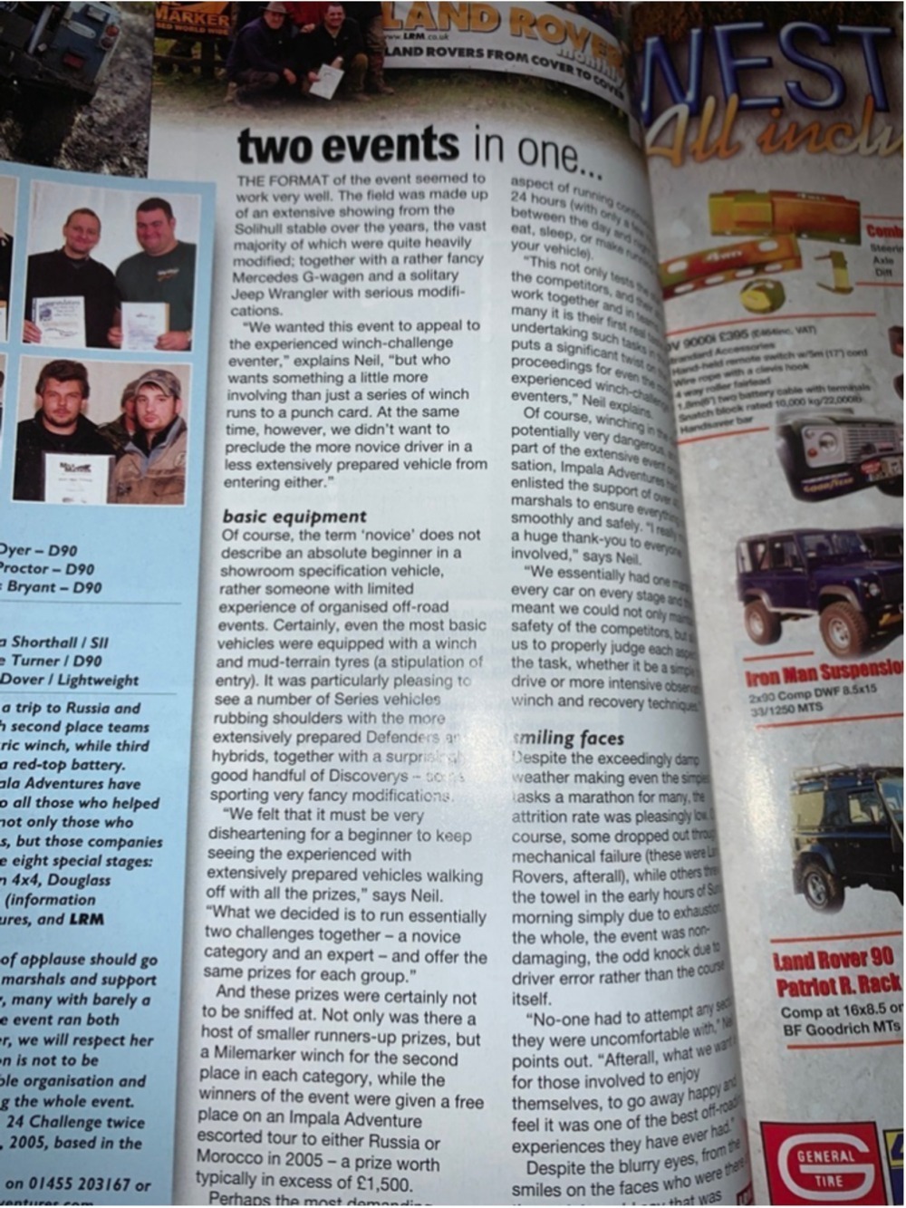 January 2005 Land Rover Monthly Magazine - Picture 5 of 8
